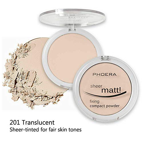 PHOERA Compact Powder Makeup Pressed Powder Matte Finish