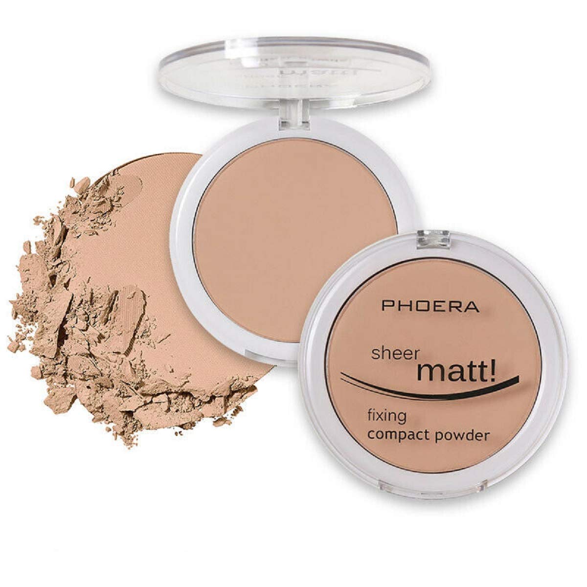 PHOERA Compact Powder Makeup Pressed Powder Matte Finish
