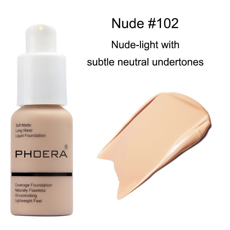 Phoera Flawless Matte Liquid Foundation