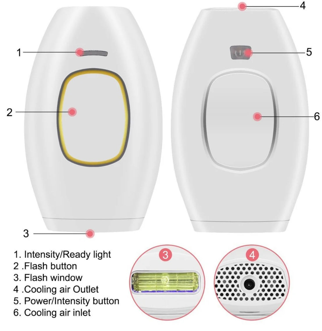 IPL Laser Hair Removal (Painless)