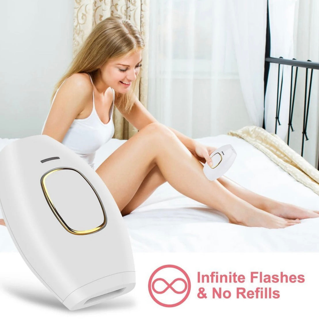 IPL Laser Hair Removal (Painless)