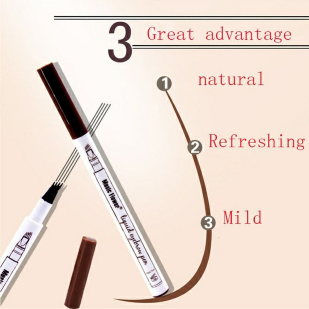 Eyebrow Pencil Waterproof - 4 Color Available