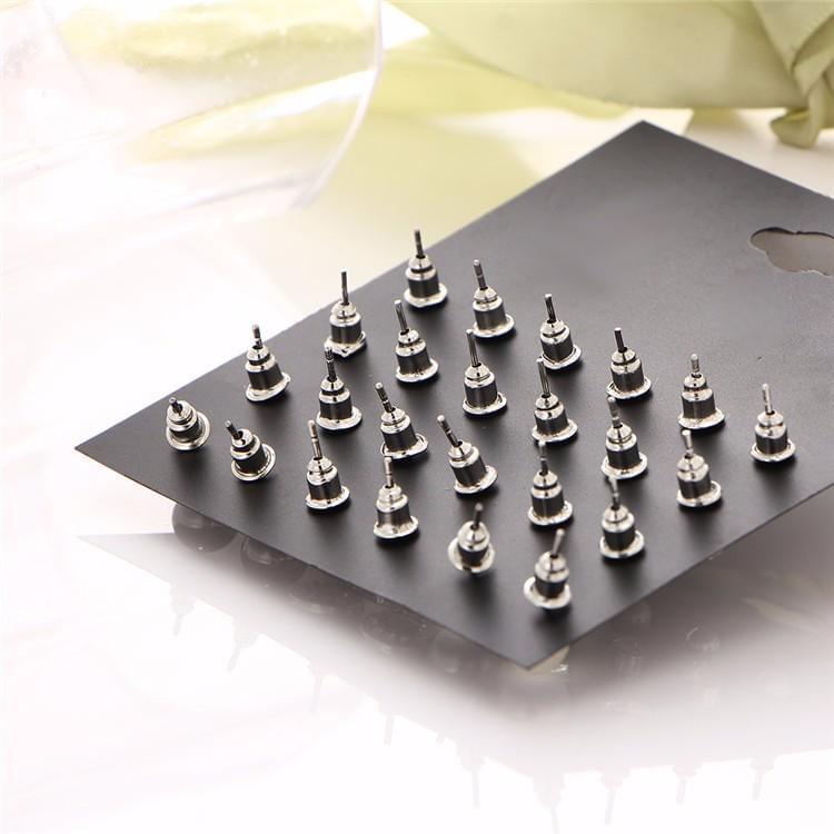 12 pair/set Trendy Style Earrings