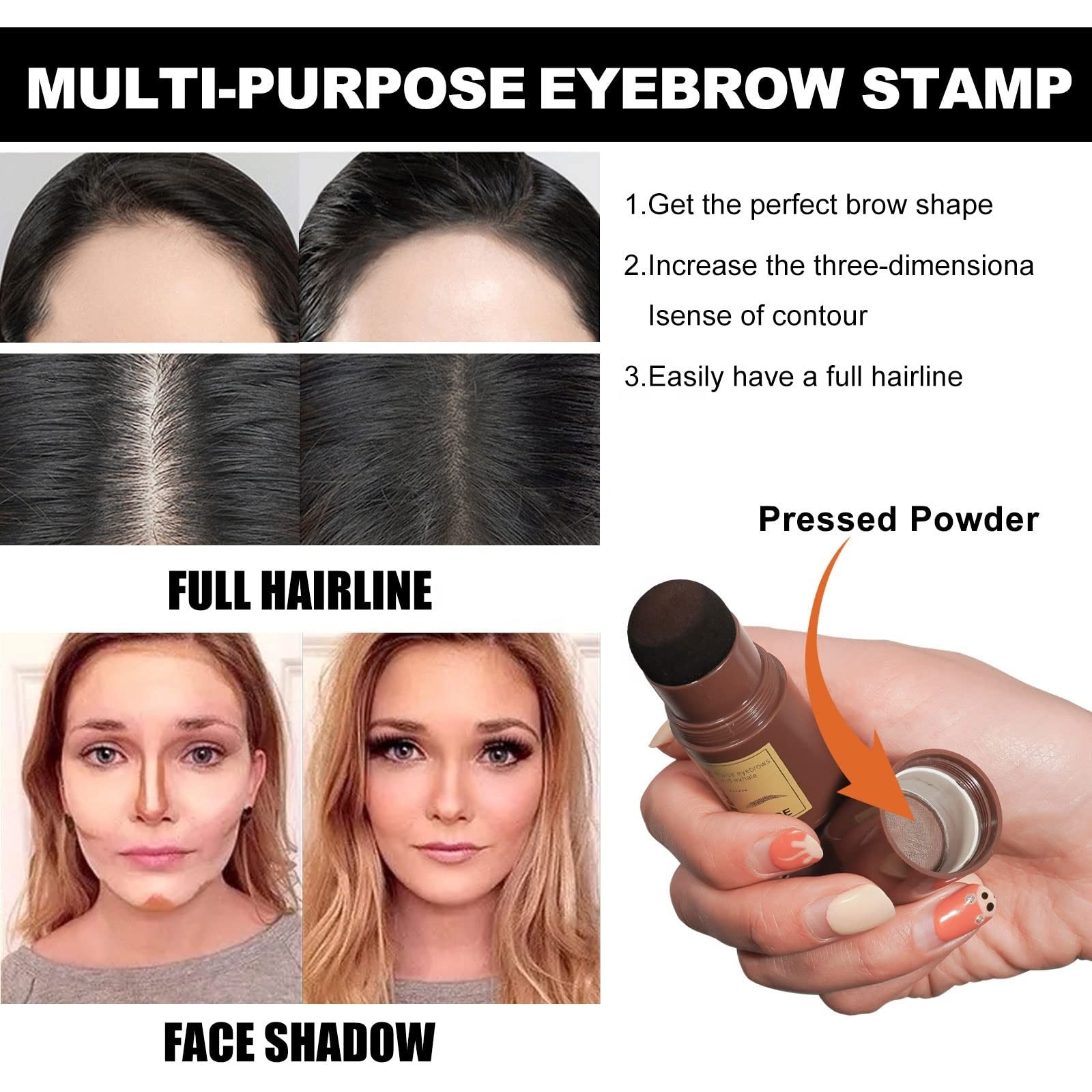 Eyebrow Cream Lazy Quick Seal One Step Brow Stamp