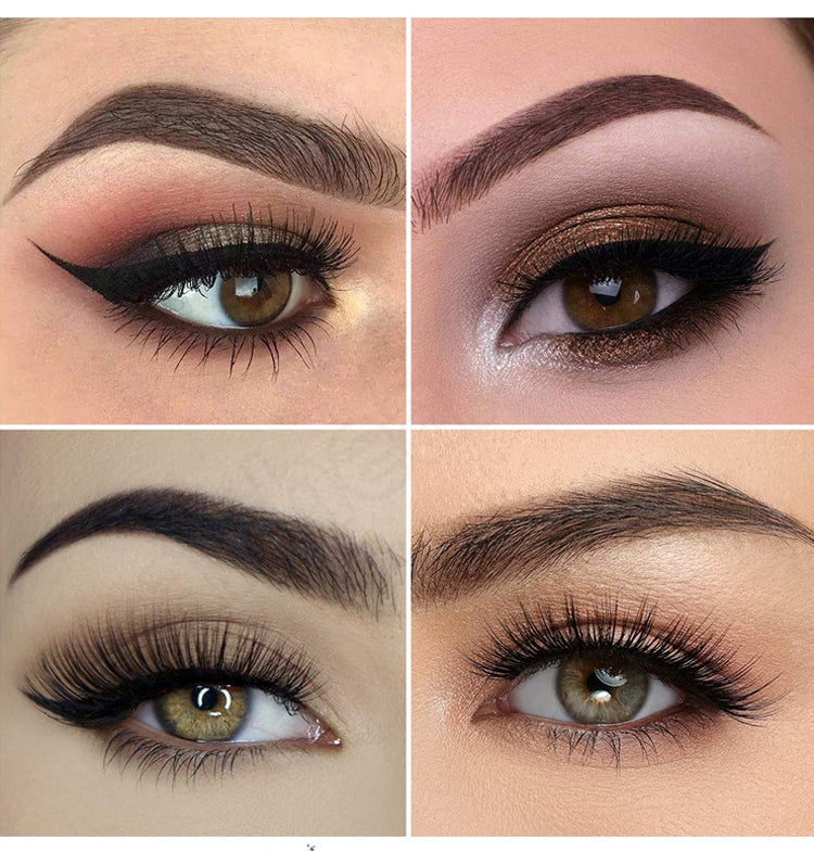 Magnetic Eyelash Curler & 2 Eyelashes Pairs