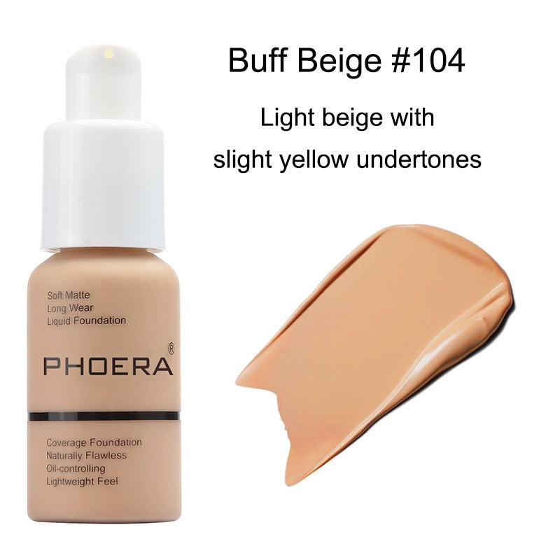 Phoera Flawless Matte Liquid Foundation