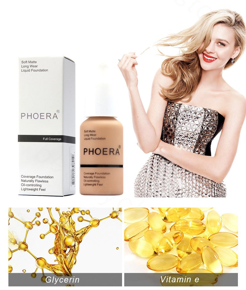 Phoera Flawless Matte Liquid Foundation